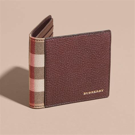 burberry mens waller|Burberry wallet men's price.